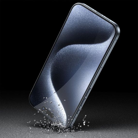 Захисне 3D скло Blueo Invisible Airbag Anti-broken для Apple iPhone 15 Pro Max (6.7") | Зображення 6