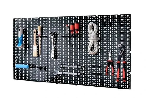 Органайзер настенный перфорированный 49×30×1,4 см. Parkside HG 00124 Германия