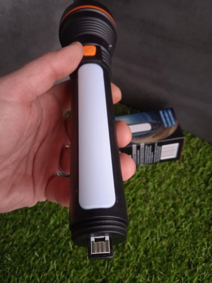 Фонарь ручной аккумуляторный Hurry Bolt HB-998 3 W 300 Lm | Зображення 7
