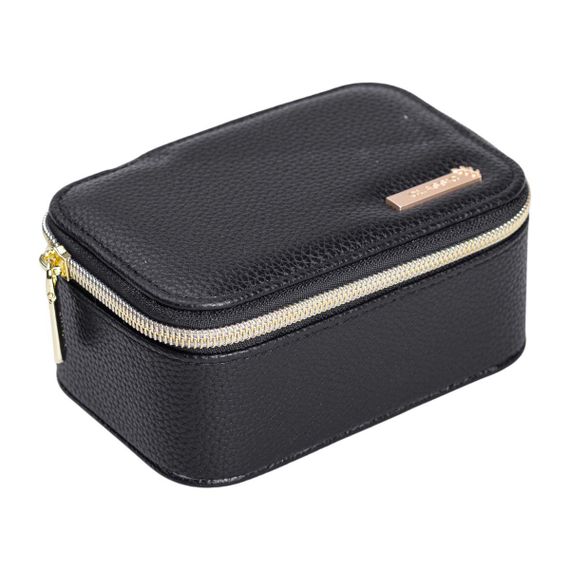 Шкатулка для украшений из эко кожи на молнии мини органайзер для ювелирных изделий HP-5-26B | Зображення 2