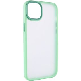 TPU+PC чохол Metal Buttons для Apple iPhone 14 (6.1") TPU+PC, М'ятний