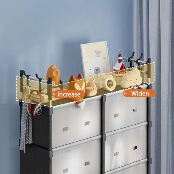 Полиця для взуття / закритий стелаж AND LY-1048 | Зображення 2