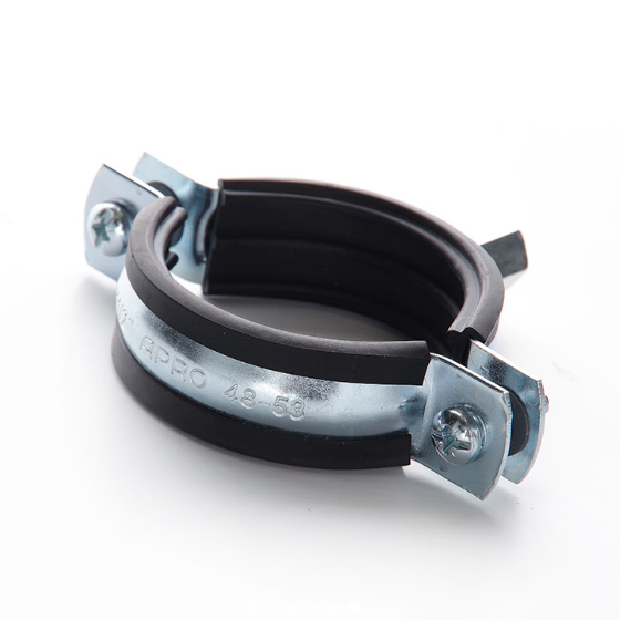 Хомут трубний 75-80мм 2 1/2" з гайкою M8 APRO | Зображення 3
