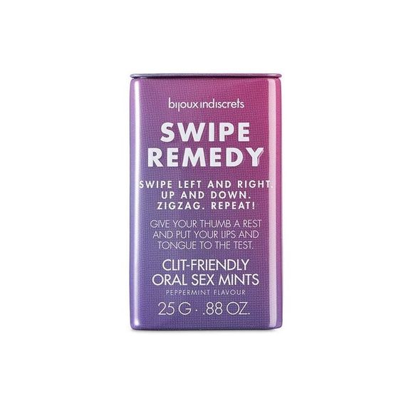 Мятные конфеты Bijoux Indiscrets Swipe Remedy - clitherapy oral sex mints Sex Aura | Зображення 2