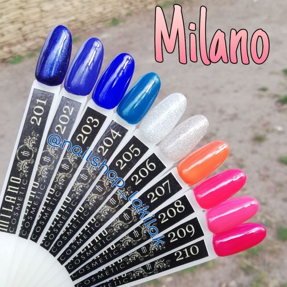 Гель-лак Milano 207 8мл | Зображення 2