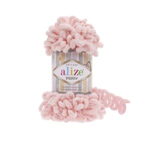 Пряжа Alize Puffy 340 алізе пуффі плюшева