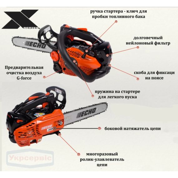 Бензопила ECHO CS-2511TES | Зображення 3