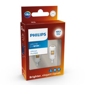 24961WU70X2 (PHILIPS) LED W5W Ultinon Pro7000 SI 24V