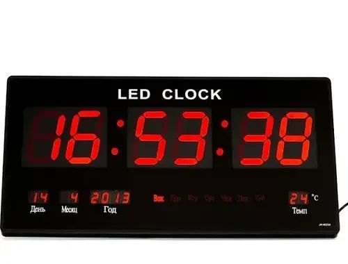 Годинники настінні електронні LED Clock JH 4622 | Зображення 1