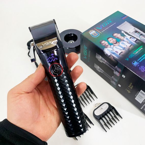 Універсальні машинки для стрижки волосся VGR, Водонепроникний тример для стрижки, Тример бездротовий RW-68 | Зображення 8