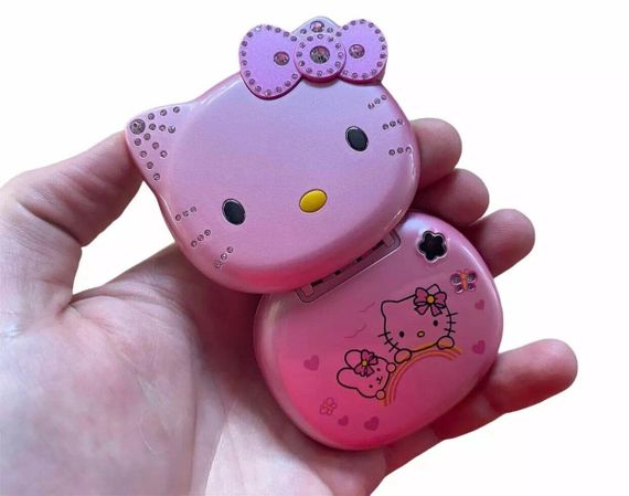 Детский Мини Мобильный Телефон HELLO KITTY (РОЗОВЫЙ) | Зображення 2