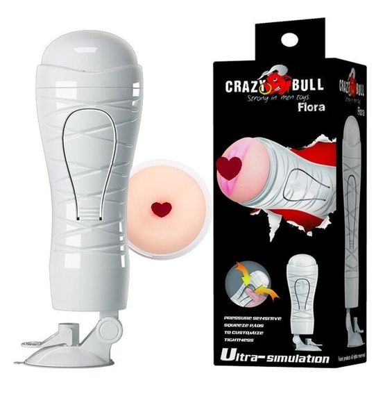 Мастурбатор анус CRAZY Bull-Flora, BM-00900T48N-1 Sex Aura