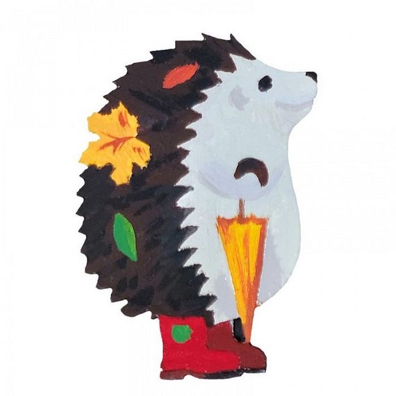 Набор детского творчества Роспись по дереву «Магниты-лесные жители» РД-006 | Зображення 3