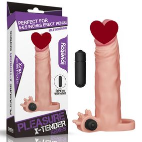 Насадка для увеличения пениса с вибропулей X-TRA Sex Aura