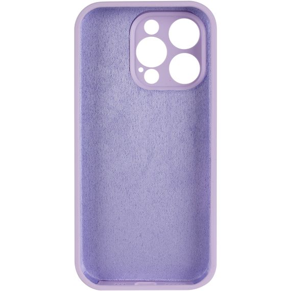 Чохол Silk Full Camera Protective (AA) NO LOGO для Apple iPhone 16 Pro (6.3") Бузковий / Lilac | Зображення 2