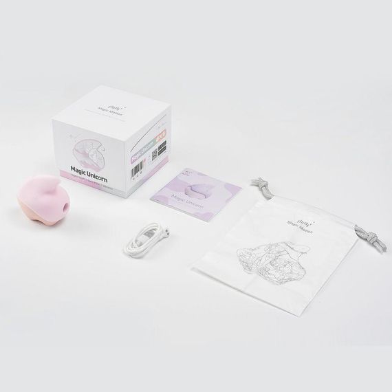 Вакуумний кліторальний смарт-стимулятор Magic Motion Unicorn Pink з вібрацією Sex Aura | Зображення 5