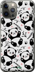 Чохол на iPhone 12 Pro Max Панди "4318t-2054-2448"