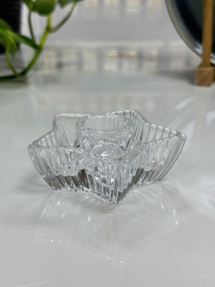 Подсвечник Olens Звезда 8030-370 9х3 см | Зображення 1