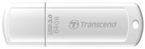 Flash Drive Transcend JetFlash 730 64GB (TS64GJF730) White (TS64GJF730)