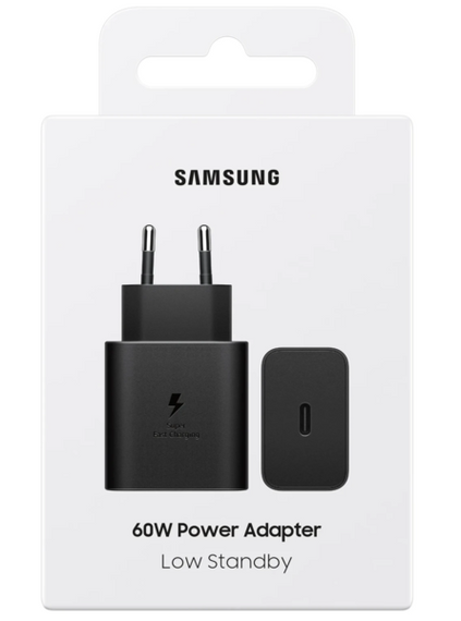 Мережевий зарядний пристрій Samsung 60W Power Adapter (w/o Cable) EP-T6010NBEGWW Black | Зображення 4