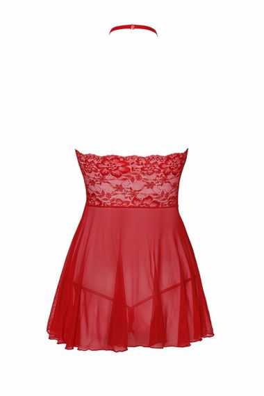 Бебі-дол Kissable Sexy Kiss Babydoll Red L/XL sexstyle | Зображення 6