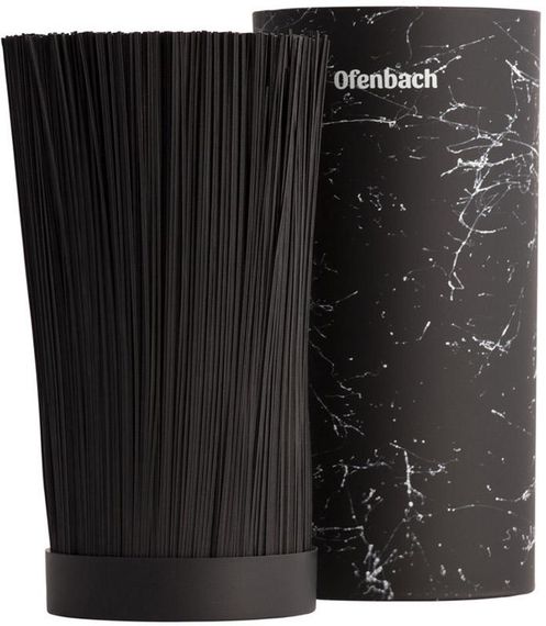 Підставка-колода Ofenbach Black Marble для кухонних ножів і ножиць 11х11х22см, кругла | Зображення 3