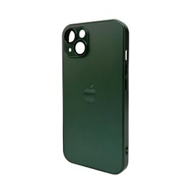 Чохол для смартфона AG Glass Matt Frame Color Logo for Apple iPhone 12 Green