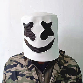 Маска діджея Маршмеллоу Зефіра Dj Marshmello (sv3091)