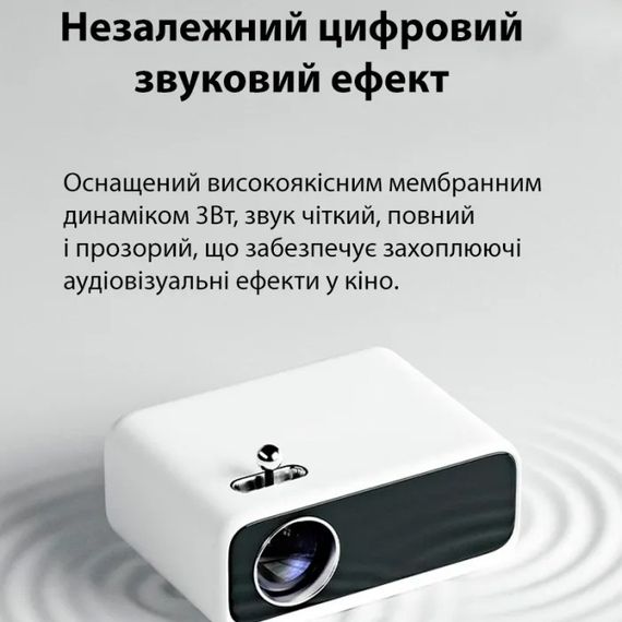 Компактний Проектор 720p HD Android 9.0 XPRO PANOPLUS CEP з Вбудованими Динаміками (Wanbo Mini Pro_4899) | Зображення 1