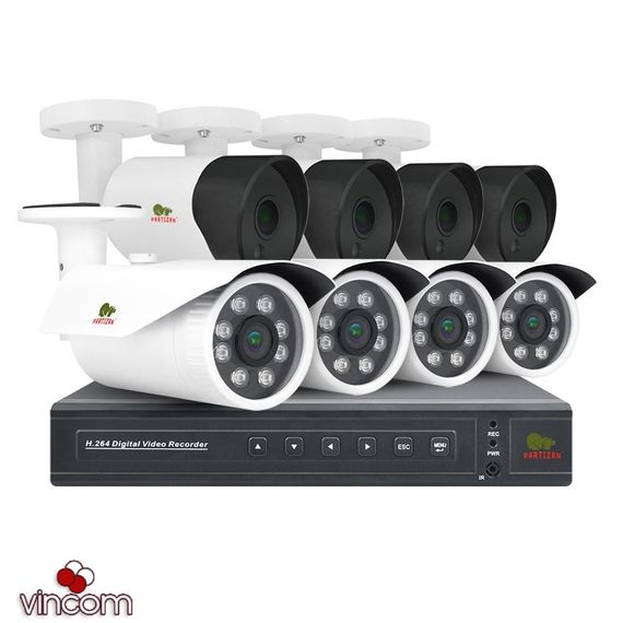 Комплект видеонаблюдения Partizan PRO AHD-27 8xCAM  1xDVR  HDD | Зображення 2