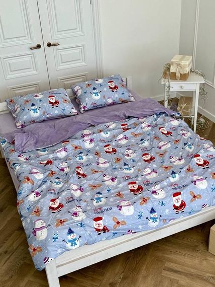 Постільна білизна полуторна Dushka Home Сатин Плюш 21363 160х215 см | Зображення 1