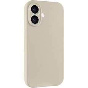 Чохол Silk Full Camera Protective (AA) NO LOGO для Apple iPhone 16 (6.1") Бежевий / Antique White