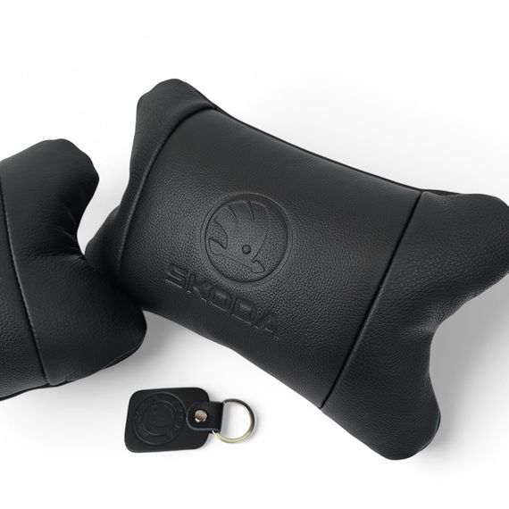 Подушка для водія для авто Skoda, Сувенірні автомобільні подушки, Дорожня подушка під голову ZR-91 | Зображення 8