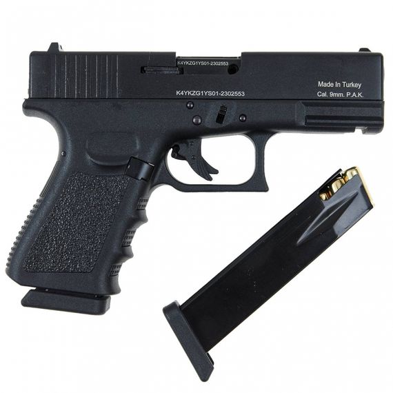 KUZEY GN-19#2 Black/Black Grips + магазин | Зображення 1