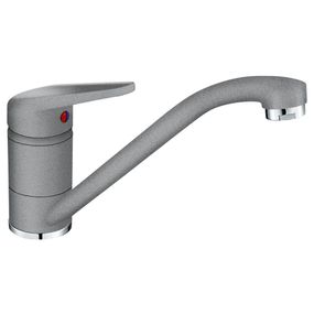 Смеситель Franke Novara-Plus /115.0470.659/фрагранит/ поворотный/ однорычажный/серій камень (115.0470.659)