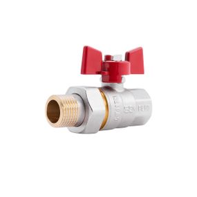 Кран кульовий "Американка" SD Plus 1/2" ВЗ прямий SD220NW15PN40