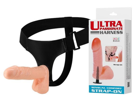 Страпон-Ultra passionate Harness Strap-on BW-022011 Sex Aura | Зображення 1