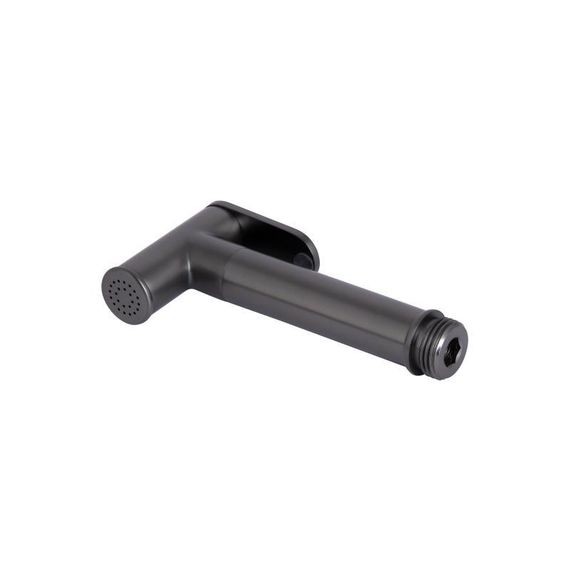 Набор для гігієнічного душу Qtap Slavonice округлий QTSLA262GMB45916 Gunmetal Black PVD | Зображення 3