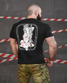 Тактична БАЙКОВА сорочка NECRONIMICON хастлер чорна НП5202