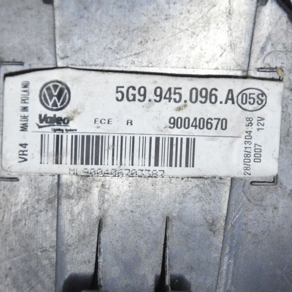 Ліхтар задній правий Volkswagen Golf VII 2013-2020 універсал зовнішній Фара стоп задня права Фольксваген Гольф 7 5G9945096A | Зображення 3