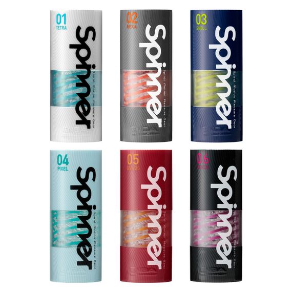 Мастурбатор Tenga Spinner 04 Pixel с упругой стимулирующей спиралью внутри sexstyle | Зображення 7