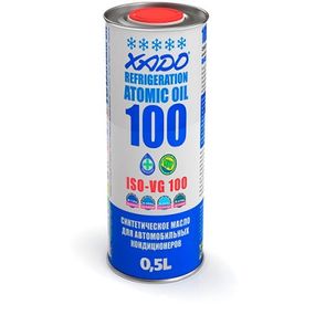 Синтетична олива XADO Refrigeration Oil 100 жерстяна банка 0,5 л