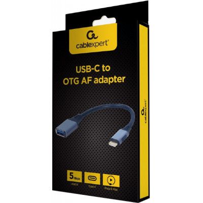 Дата кабель OTG USB 3.0 AF to Type-C 0.15m Cablexpert (A-USB3C-OTGAF-01) | Зображення 2