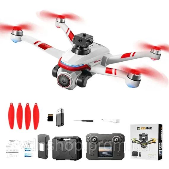 Беспроводный дрон с экранным пультом дистанционного управления FPV-камерой, оптическим позиционированием и системой управления XKJ