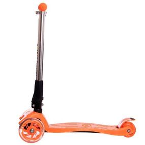 Дитячий Самокат Maxi Scooter SL17 складане кермо Помаранчевий