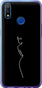 Чехол на Realme 3 Pro Силуэт1 "4590u-1863-17620"