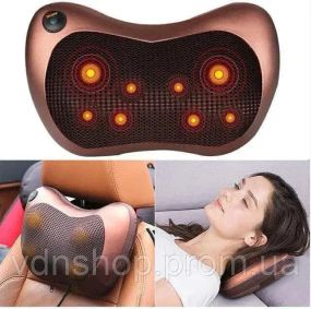 Массажная подушка CHM-8028 для машины и дома с инфракрасным подогревом
