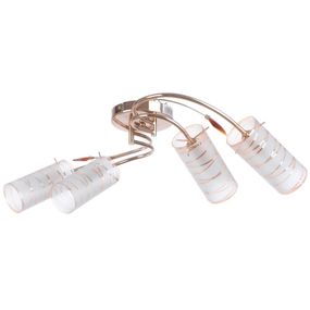 Люстра потолочная классическая E14 60W G (LK-172C/4)