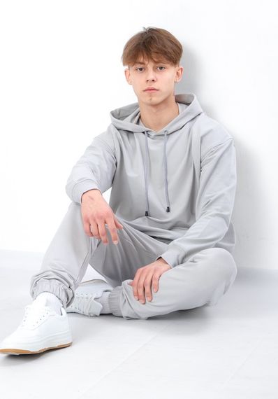 Костюм чоловічий (штани+худі) Носи своє L/187 Сірий (p-13794-153895) | Зображення 2