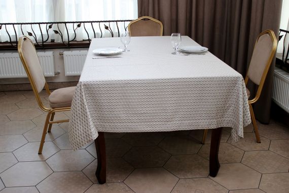 Скатертина Kayra "Шахматка", 160 х 285 см | Зображення 1